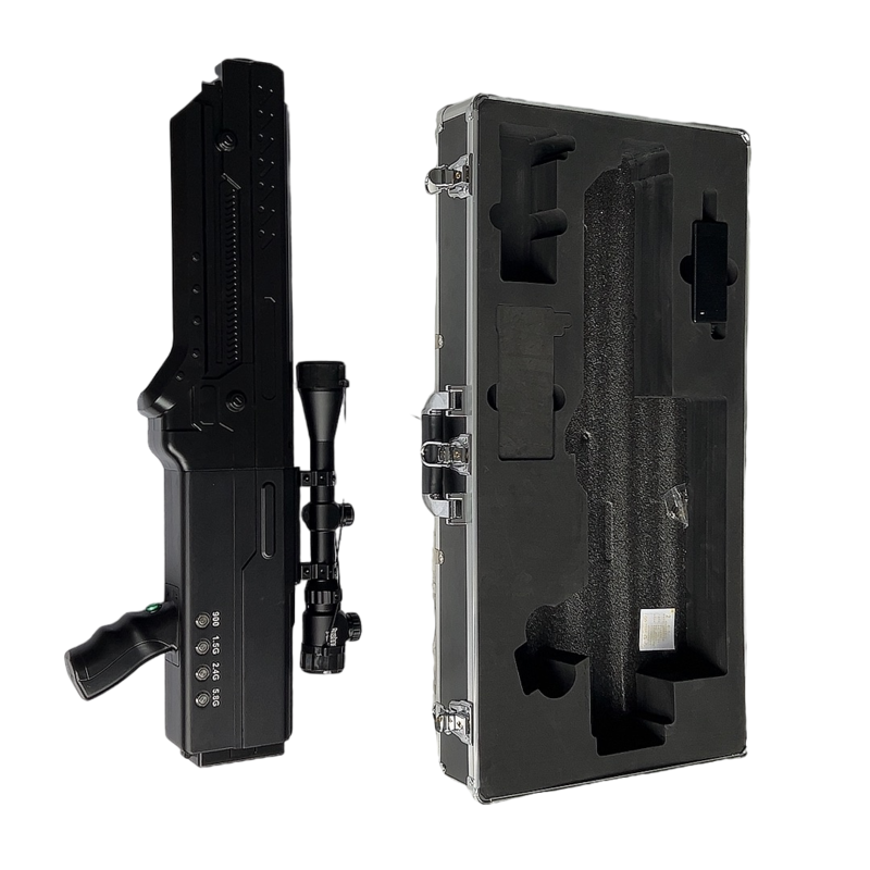  荷塘手持便携式枪型低空防御反制四通道A型