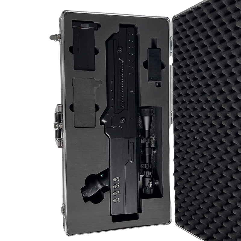  荷塘手持便携式枪型低空防御反制四通道B型