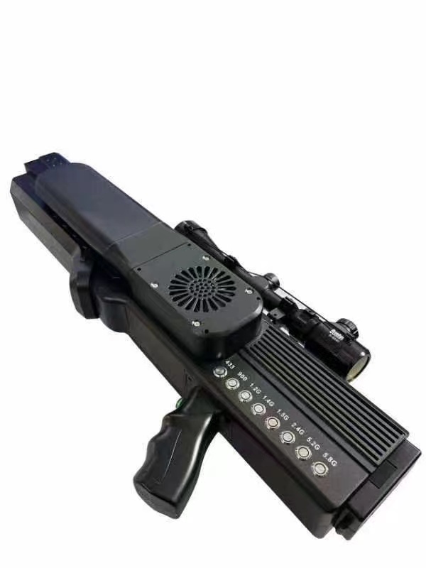  荷塘手持便携式枪型低空防御反制八通道